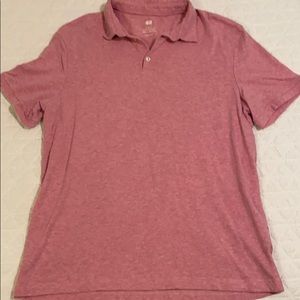 H&M slim fit pollo. Pink.